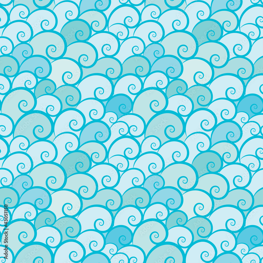 Sea Seamless Pattern