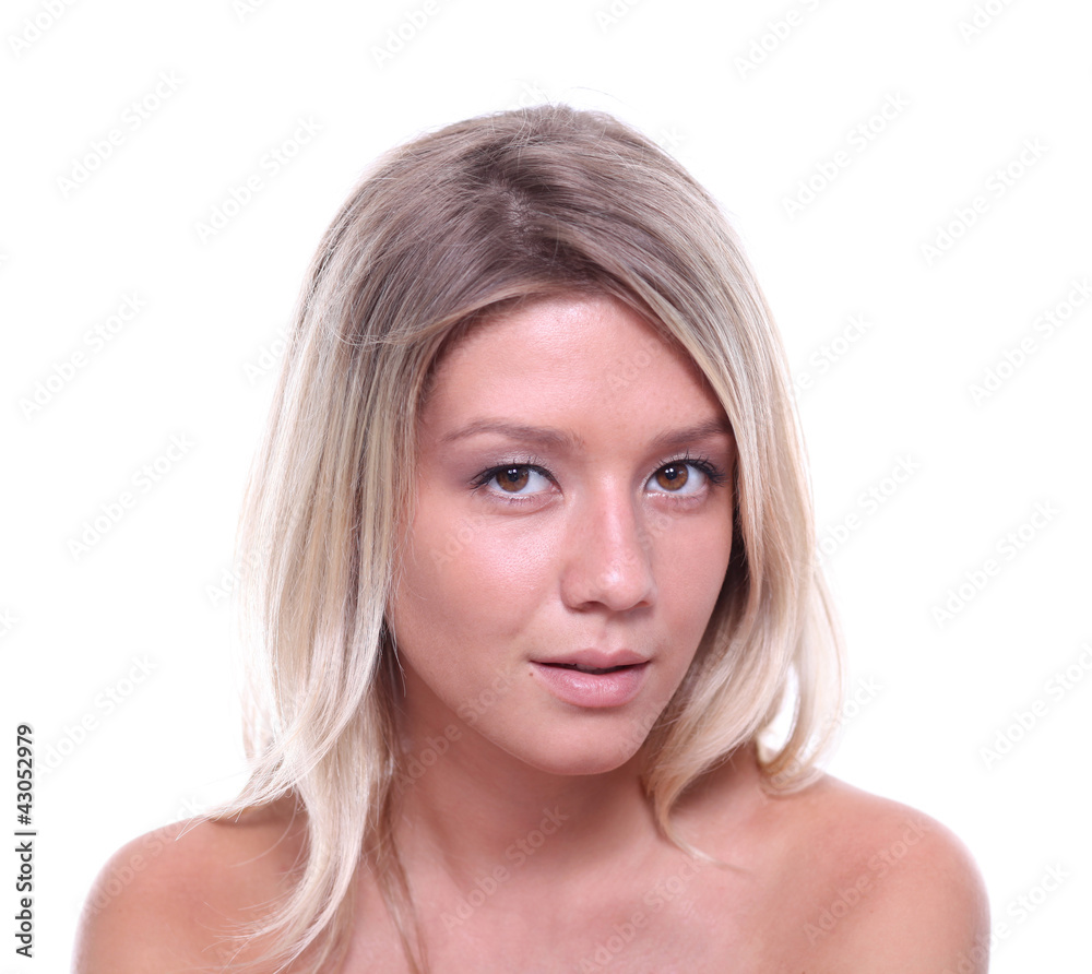 Beautiful Girl face.Perfect skin concept Beautiful Girl face.Perfect skin concept