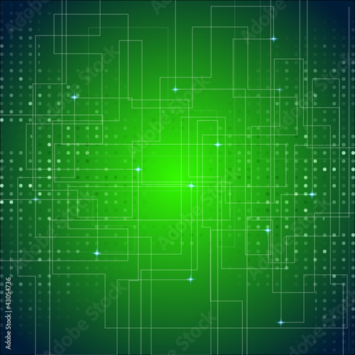 Abstract electronic background