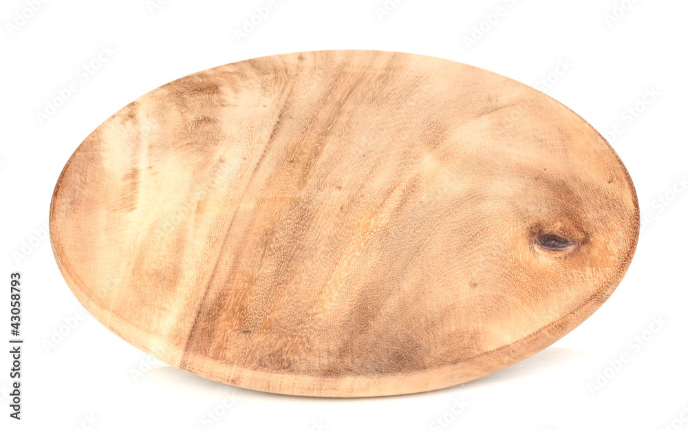 Wooden board isolated on white Wooden board isolated on white
