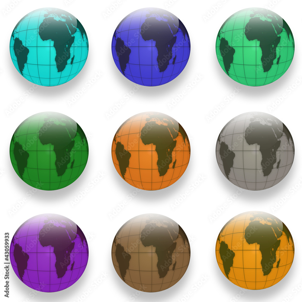 web buttons Globe web buttons Globe