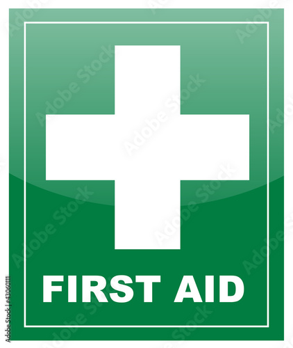 First Aid label