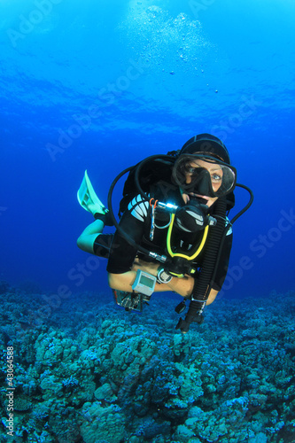 Woman Scuba Diver