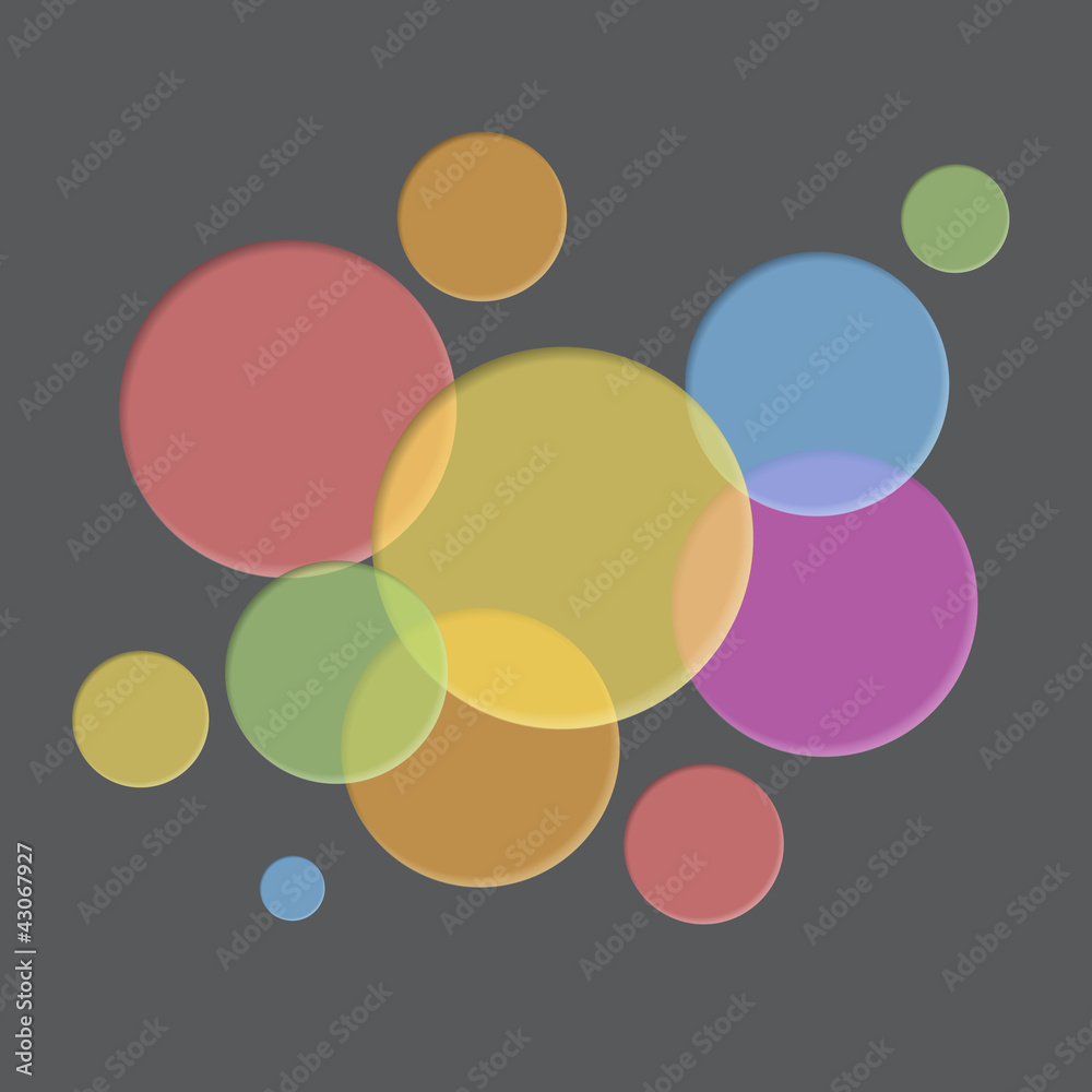 Colorful background with dent circles. Colorful background with dent circles.