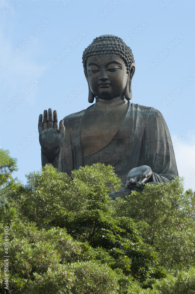 Fototapeta premium Budda Statue in Hong Kong