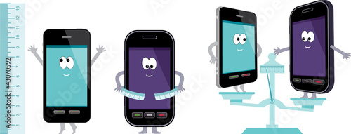 Comparative characteristics of phones.