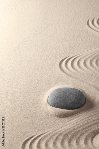 Canvas Print zen garden