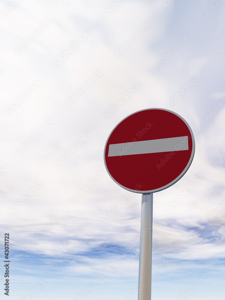 einfahrt verboten einfahrt verboten
