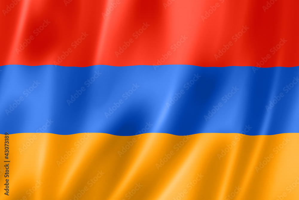 Fototapeta premium Armenian flag
