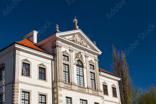 Museum of Frederick Chopin. Baroque palace in Warsaw.. Famous Du