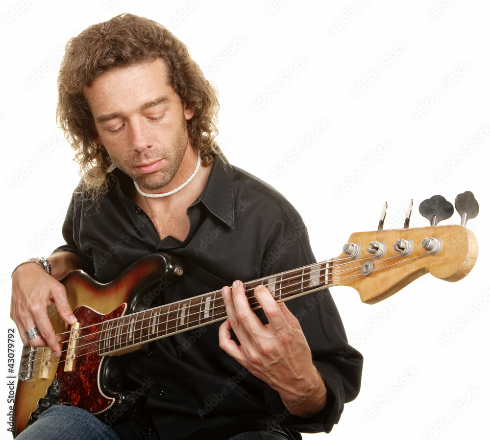 Obraz premium Young Guitar Player