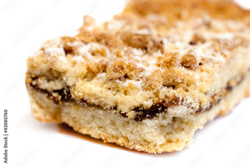 Piece of sweet apple pie