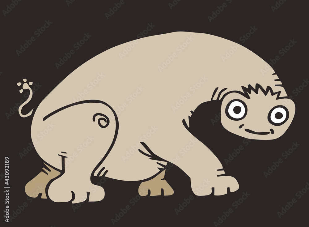 Fototapeta premium Happy big animal