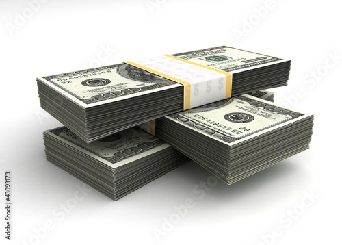 Stack of Dollar photo