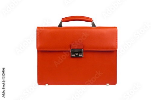Orange male briefcase-1