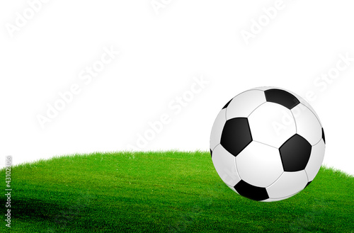 Ball on grass field