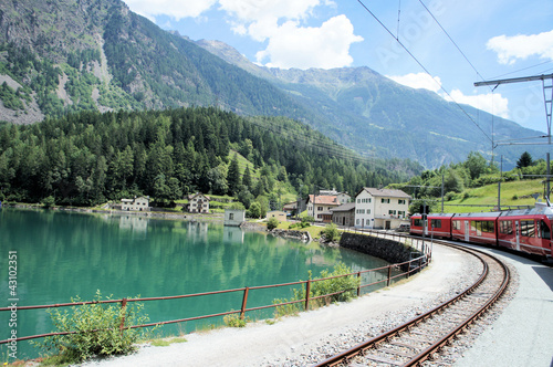 Die Berninabahn in Graubünden