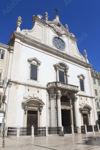 Church of Sao Domingos in LIsbon, Portugal