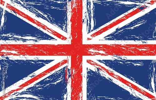 London grunge flag