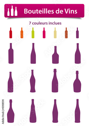 Pictos Bouteilles de Vins