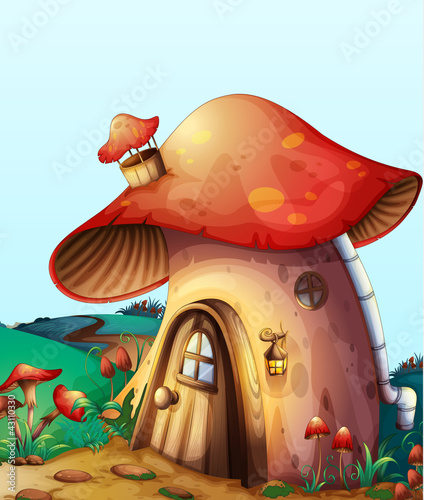 mushroom house