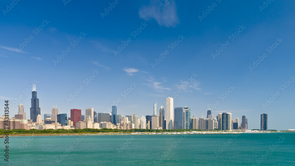 Fototapeta premium Chicago Skyline - Illinois