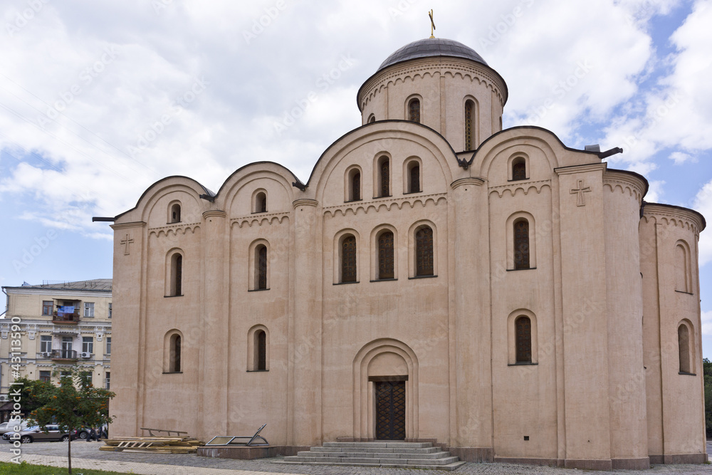 Church of the Theotokos of Pyrogoshcha. Kiev, Ukraine