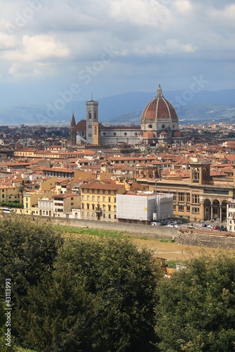 View of Florence with Duomo