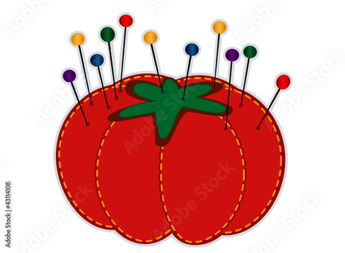 Strawberry pin cushion, sewing, tailoring, quilting, crafts, diy