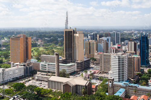 Nairobi, the capital city of Kenya photo
