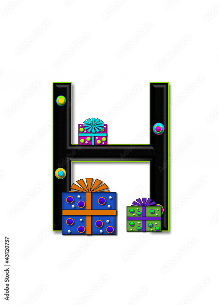 Alphabet Birthday Boxes H Alphabet Birthday Boxes H