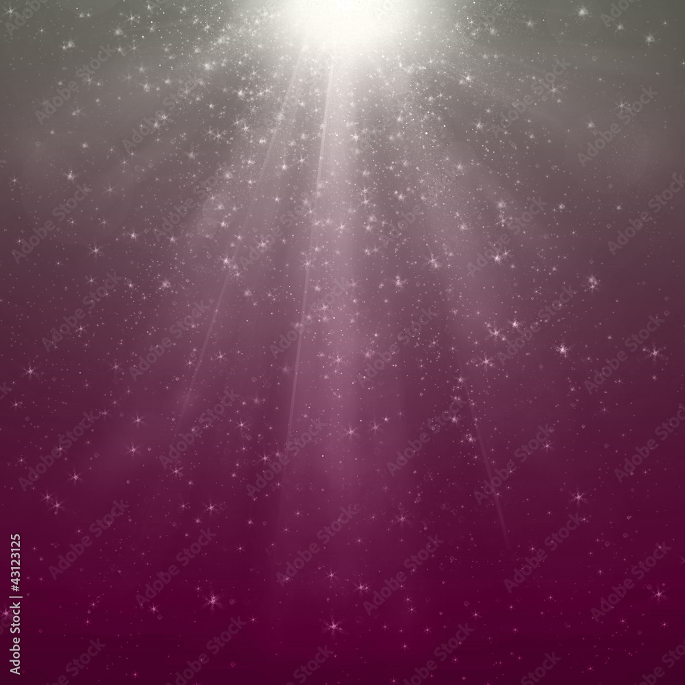 Gray-Magenta magic rays background