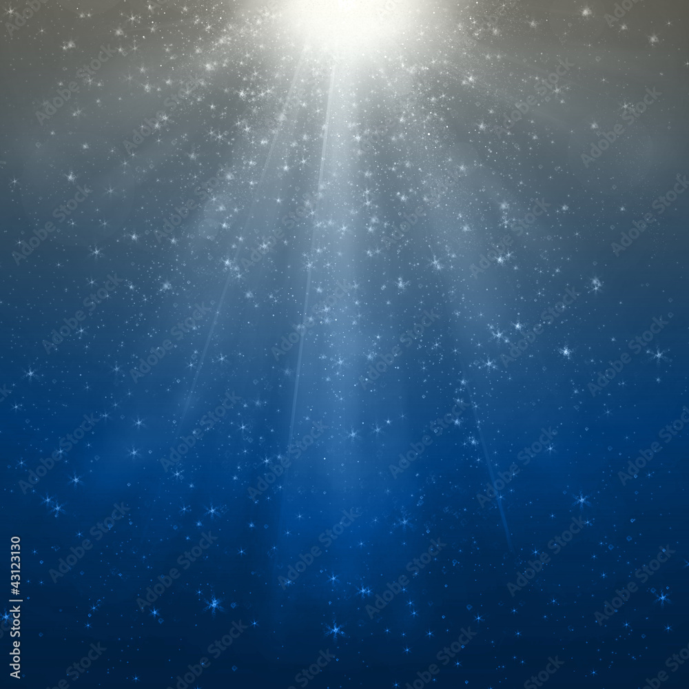 Gray-Blue magic rays background Gray-Blue magic rays background