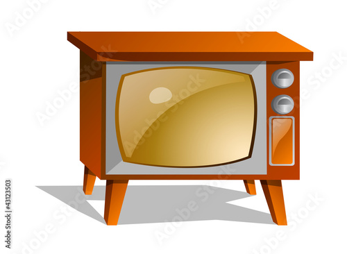 vector icon television