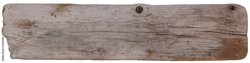 High resolution driftwood plank - obrazy, fototapety, plakaty 