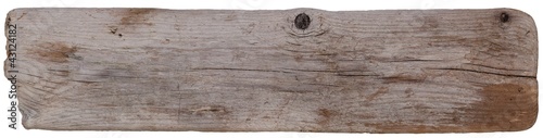 High resolution driftwood plank photo