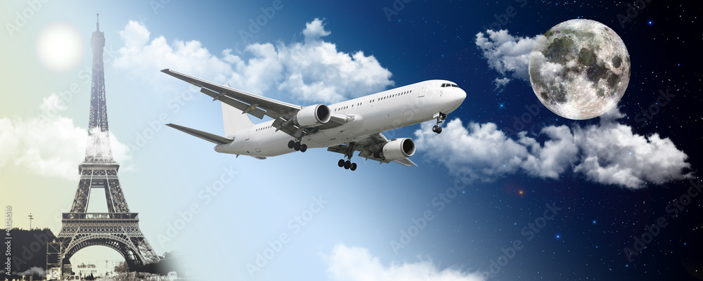 Naklejka premium France trip