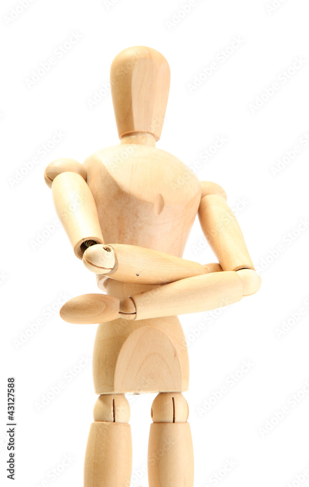 wooden mannequin isolated on white wooden mannequin isolated on white