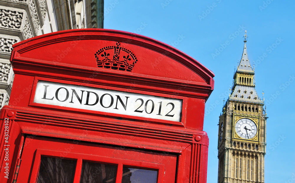Fototapeta Londyn 2012
