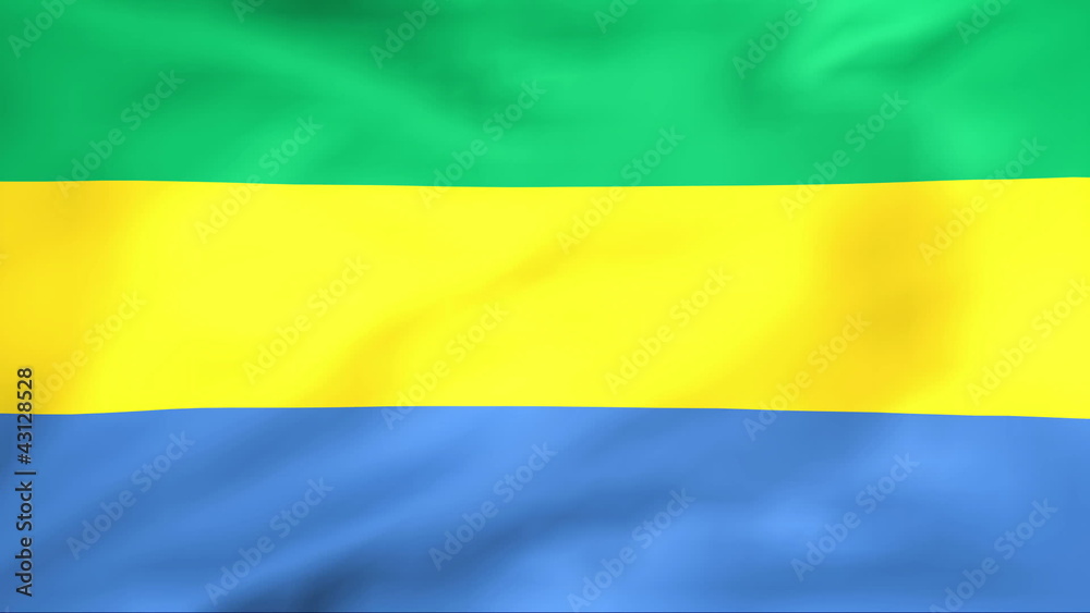Developing the flag of Gabon Developing the flag of Gabon