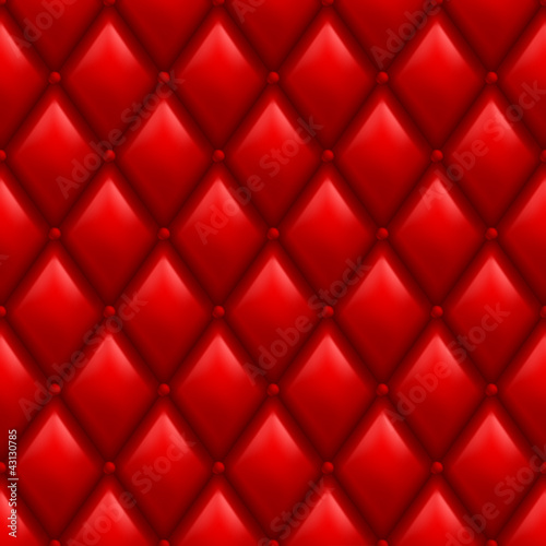 Red Leather Background