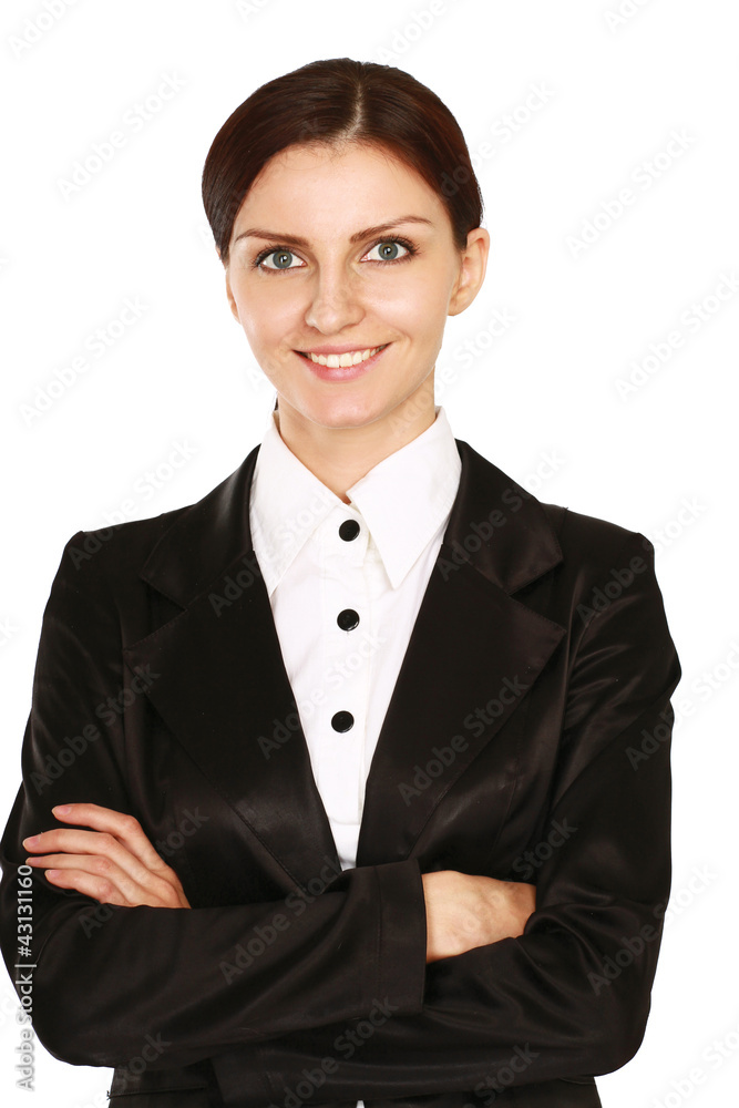 Portrait of beautiful business woman standing Portrait of beautiful business woman standing