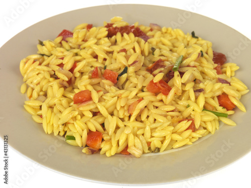 Orzo Pasta and Roasted Tomatoes