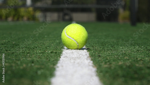 Tennis ball 2 © Chris Ison