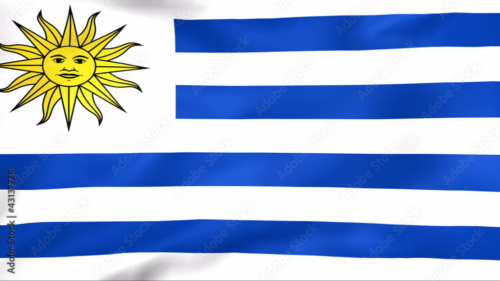 Developing the flag of Uruguay