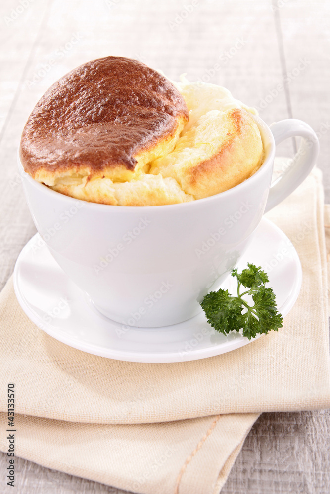 gourmet appetizer, souffle