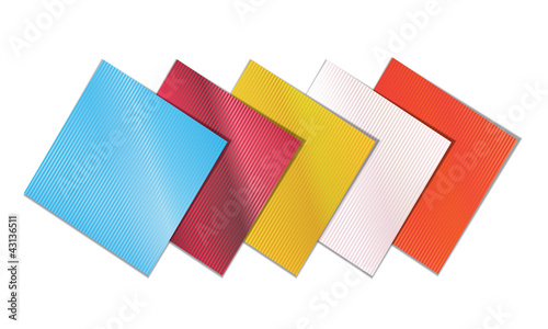 colored napkins