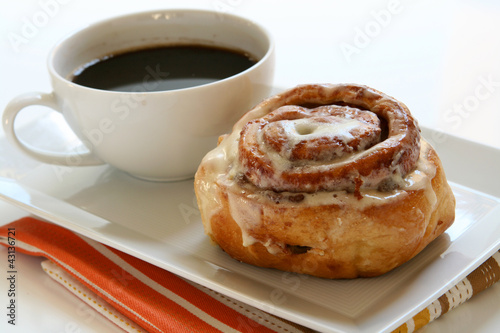 Cinnamon Rolls and Coffee