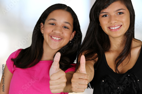 Two Teen Girls