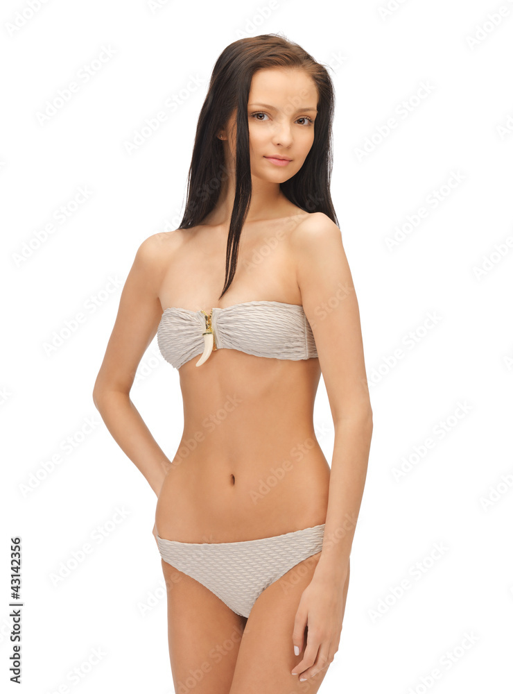 Fototapeta premium beautiful woman in bikini